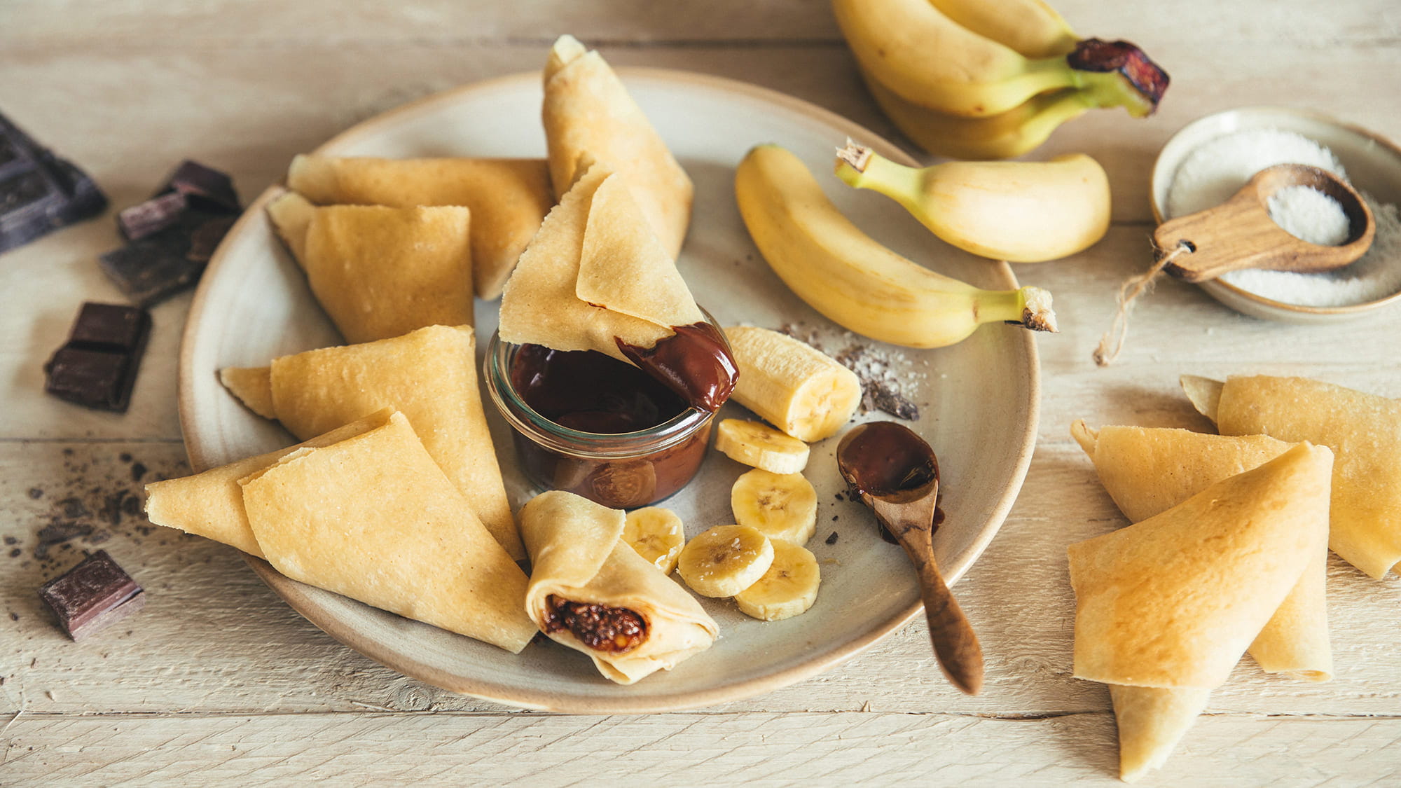 Crepes Samosssas Au Lait De Coco Recette Vahine