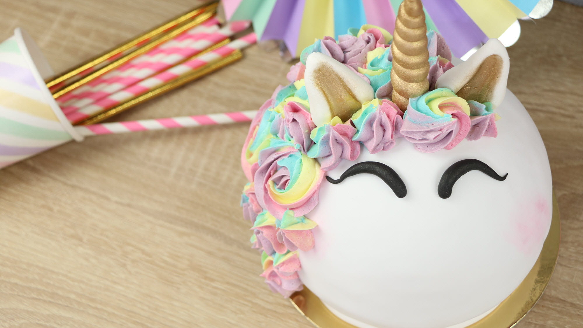 Gateau Licorne Xxl Recette Vahine