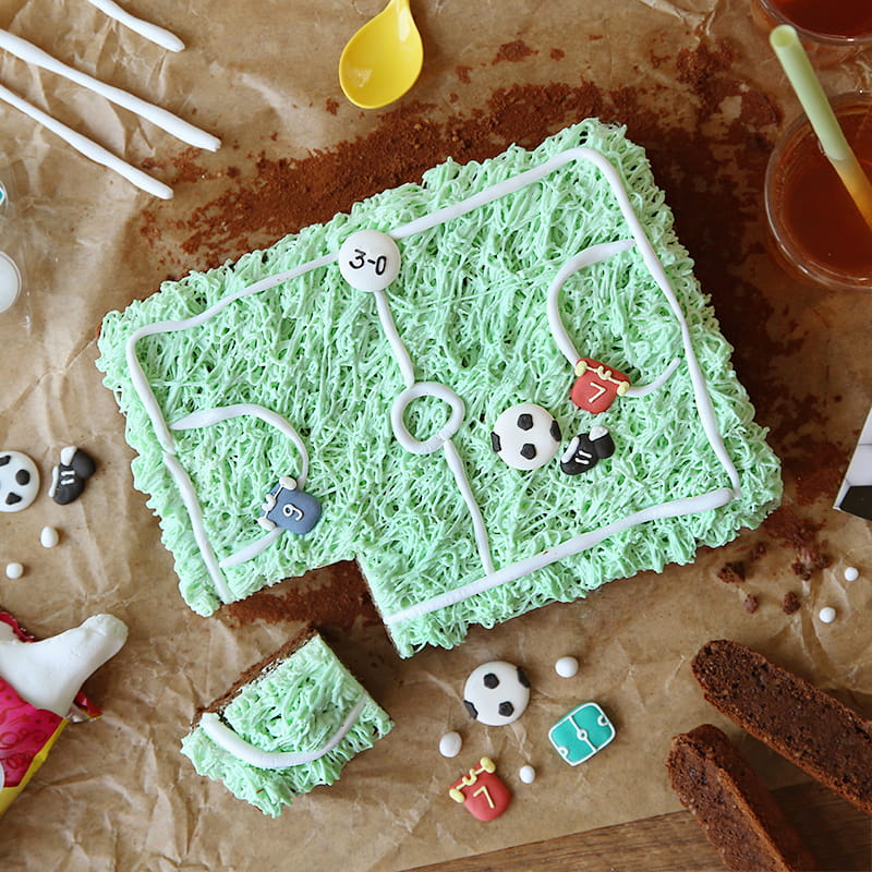 Gateau Pate A Sucre Terrain De Foot Gateau Pate A Sucre Terrain De Foot