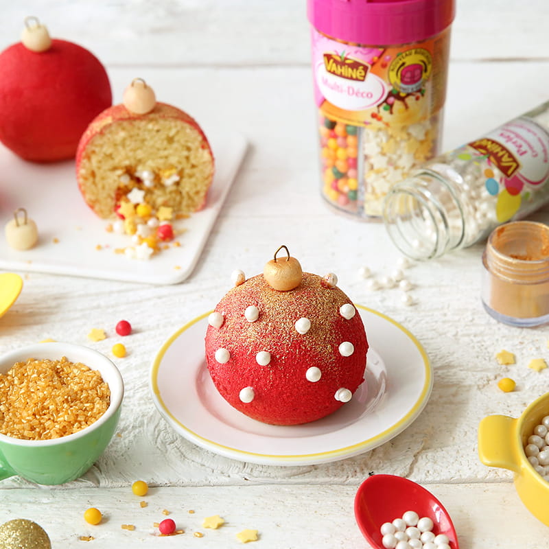Cakes Boules De Noël Surprises Recette Vahiné