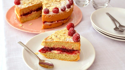 Gâteau framboises chocolat blanc
