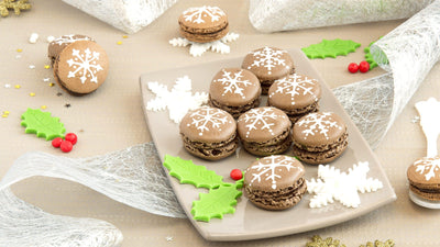 Macarons Noël