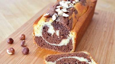 Marbré chocolat-noisette