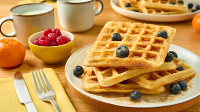 Recette Gaufres Croustillantes Vanille