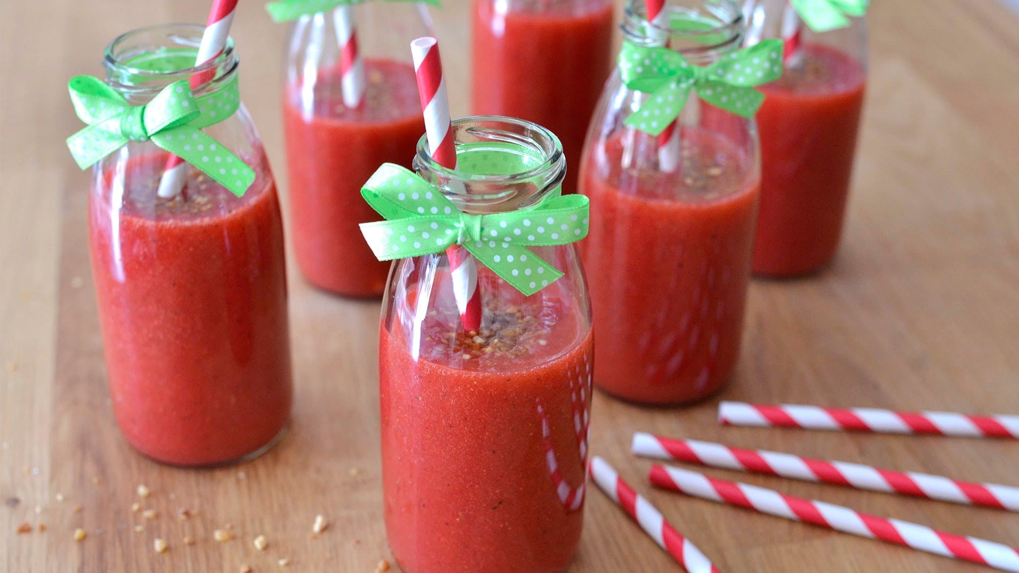 Recette de Smoothie à la Fraise