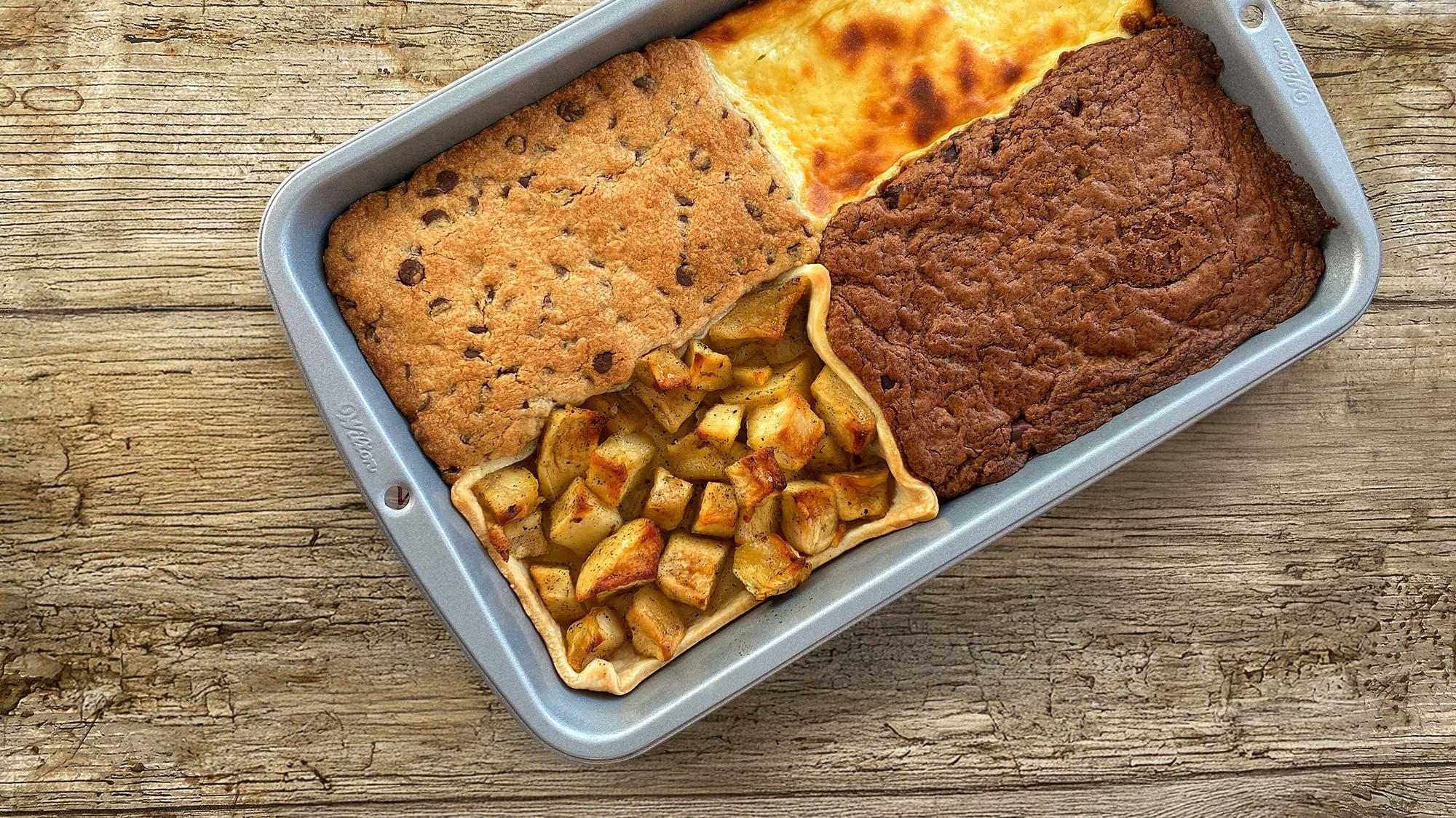 Recette Food Hack Gâteau 4 en 1 Vanille