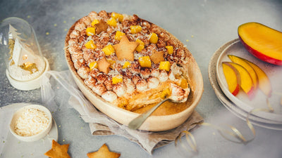 Tiramisu mangue et noix de coco