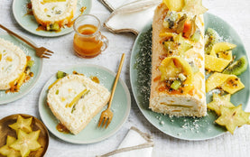 Bûche façon Tiramisu exotique sans lactose