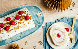 Bûche de Noël Mascarpone et Vanille