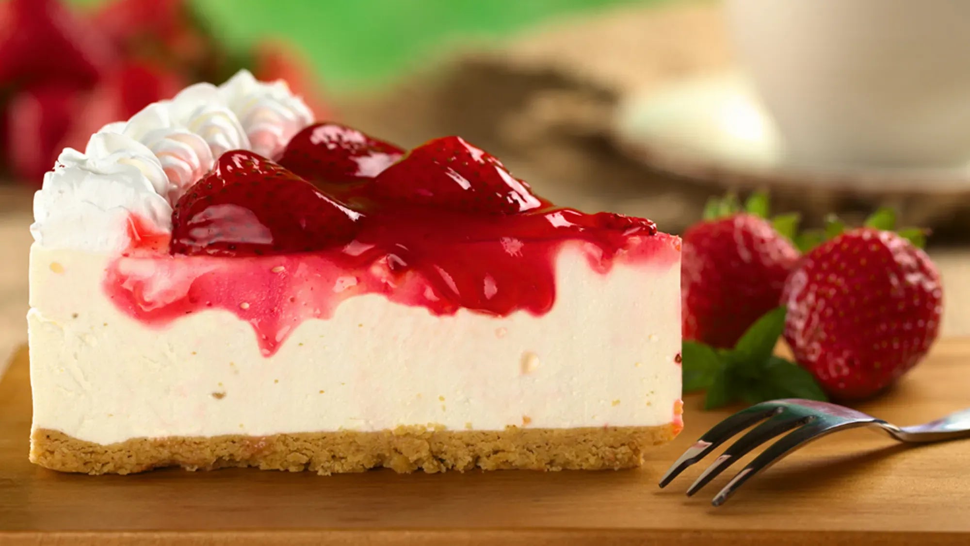 Cheesecake classique framboise