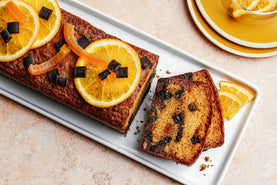 Cake à l'orange et pépites de chocolat
