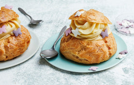 Eclairs et choux à la crème