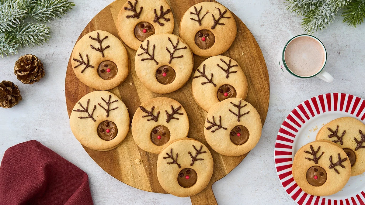 Biscuits rennes de Noël