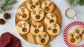 Biscuits rennes de Noël