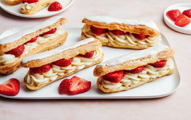 Recette d'Éclairs aux Fraises