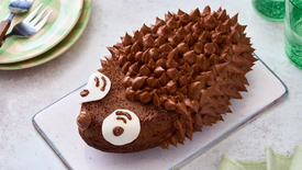 Mon hérisson gourmand au chocolat