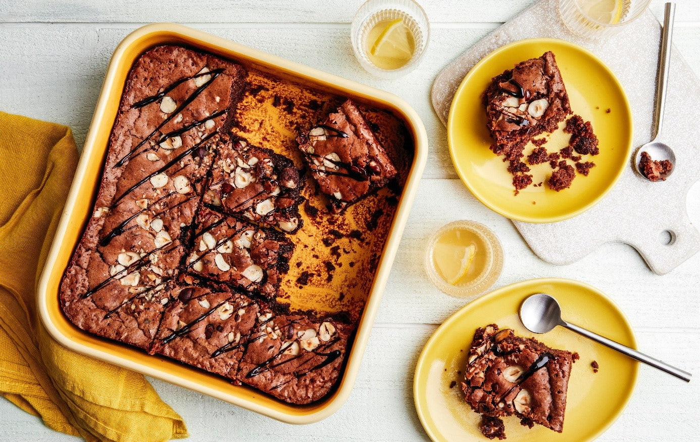 Recette du Brownie au Chocolat au Lait & aux Noisettes