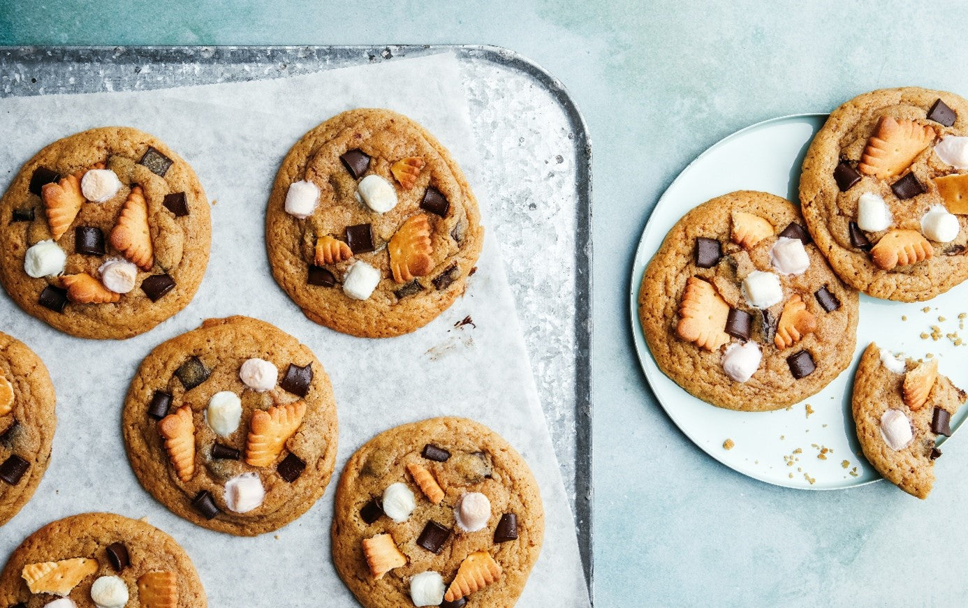 S'mores cookies