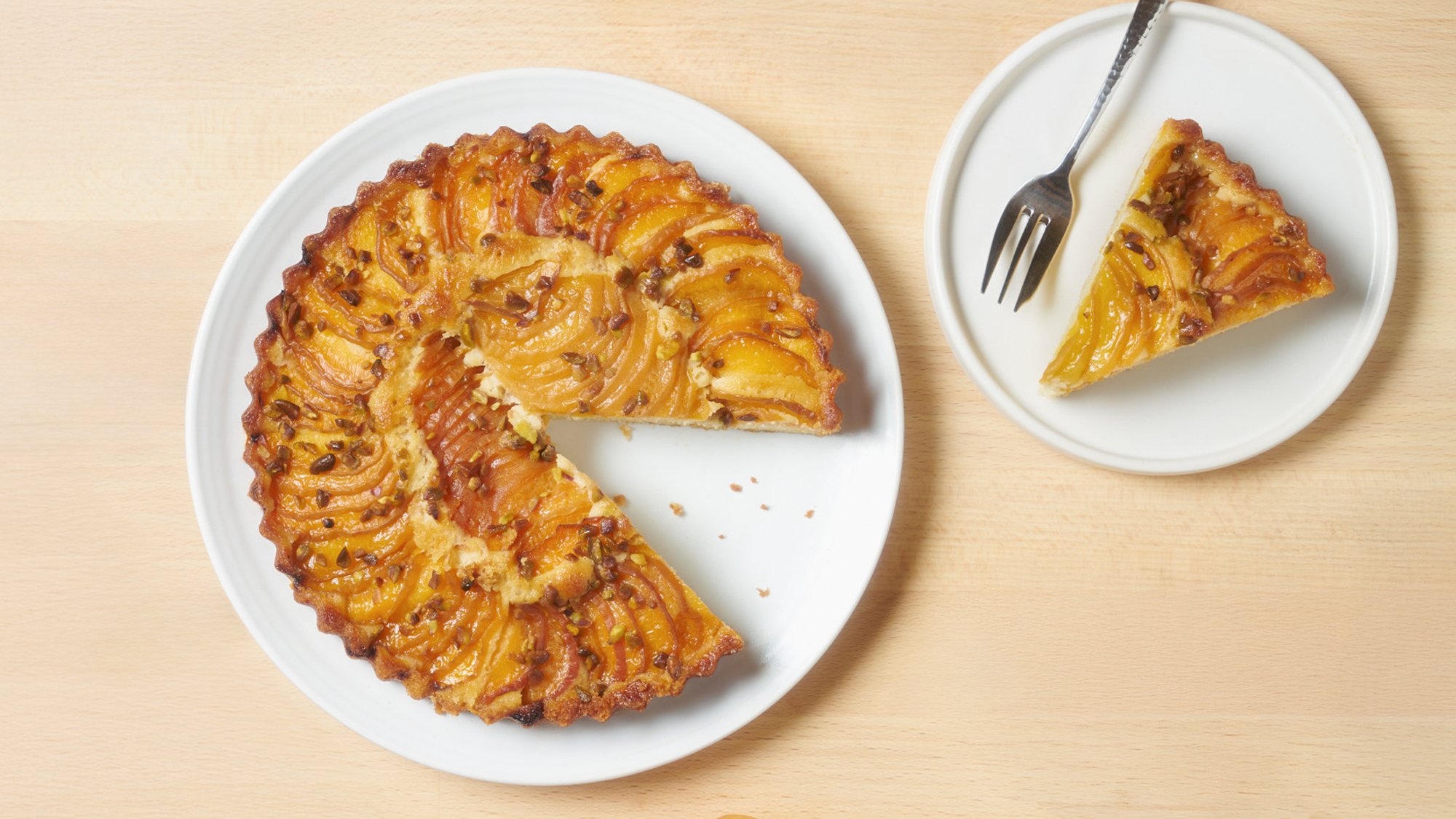 Tarte sans gluten aux abricots