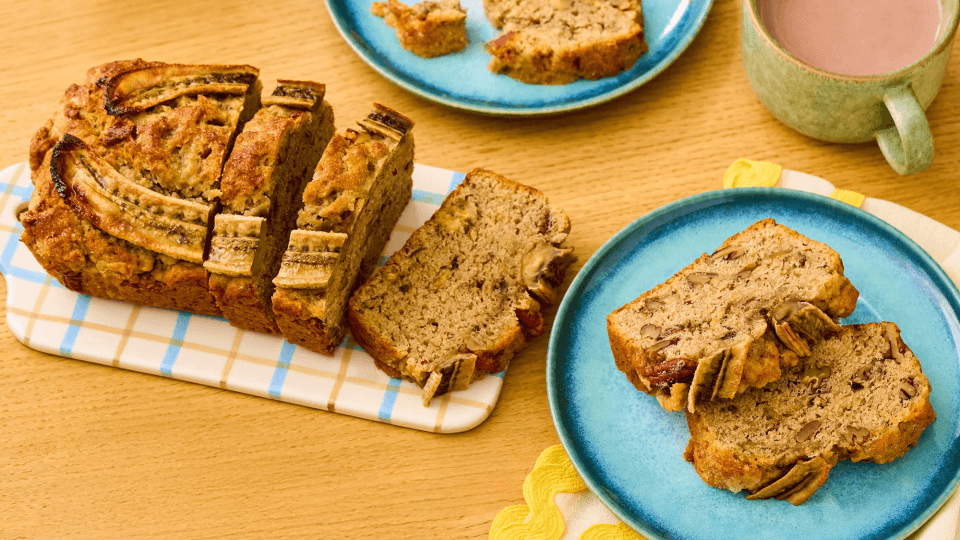 Banana bread aux noix de pécan