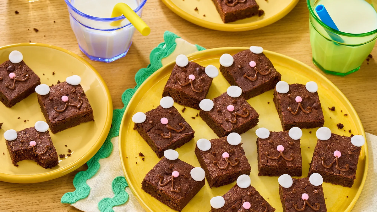 Recette de Brownies en Forme d'Ourson