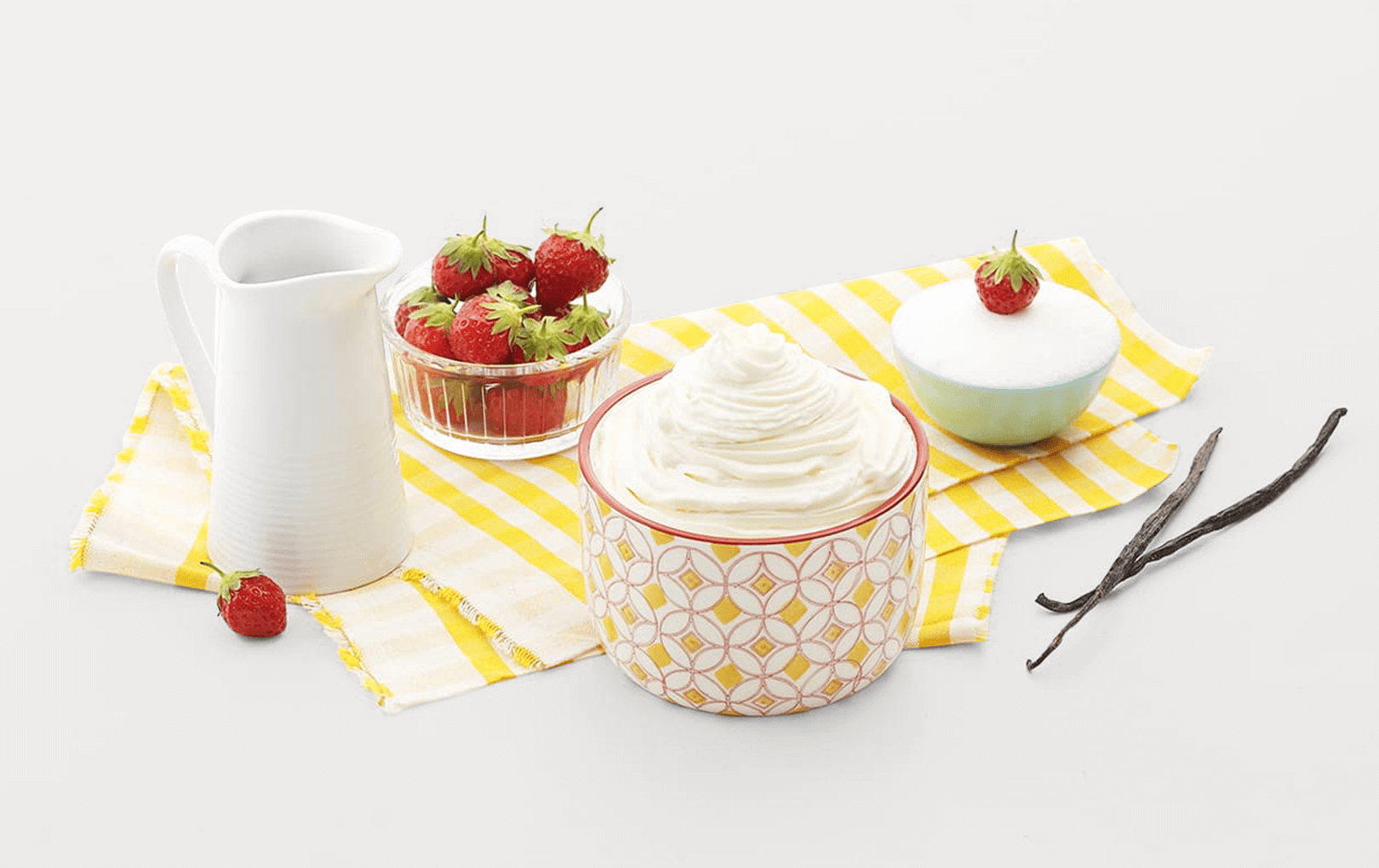 Crème chantilly à la vanille