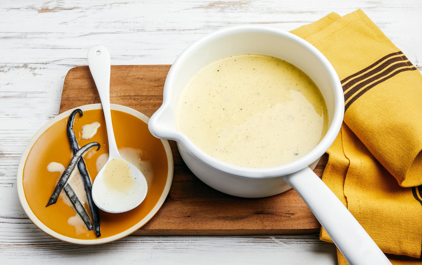 Recette de la Crème Anglaise à la vanille grand cru de Madagascar