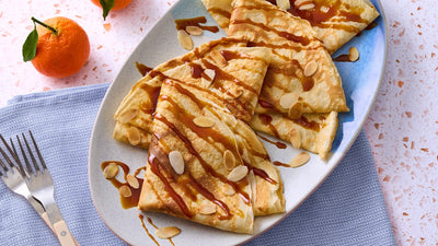 Recette des Crêpes à la Fleur d'Oranger