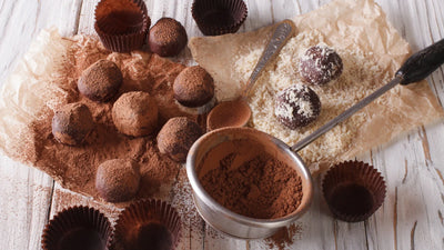 Truffes au chocolat et à la noix de coco