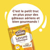 Un produit Vanne Levure Chimique est présenté avec un texte indiquant que c'est le petit truc en plus pour des gâteaux aériens et gourmands.