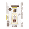 A?chantillon d'huile capillaire A? la noix de coco Garnier Ultimate Blends dans son emballage.