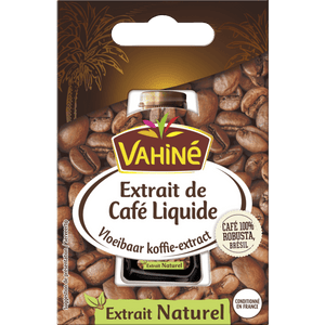 Extrait de Café Liquide Vahiné, un extrait naturel pour aromatiser les recettes à base de café.