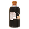 Une bouteille de sirop de caramel Hershey's est prACsentACe avec son ACtiquette d'informations nutritionnelles visible.