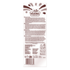L'image montre le dos d'un emballage de chocolat Via Veneto avec des informations sur le produit et des symboles de recyclage.