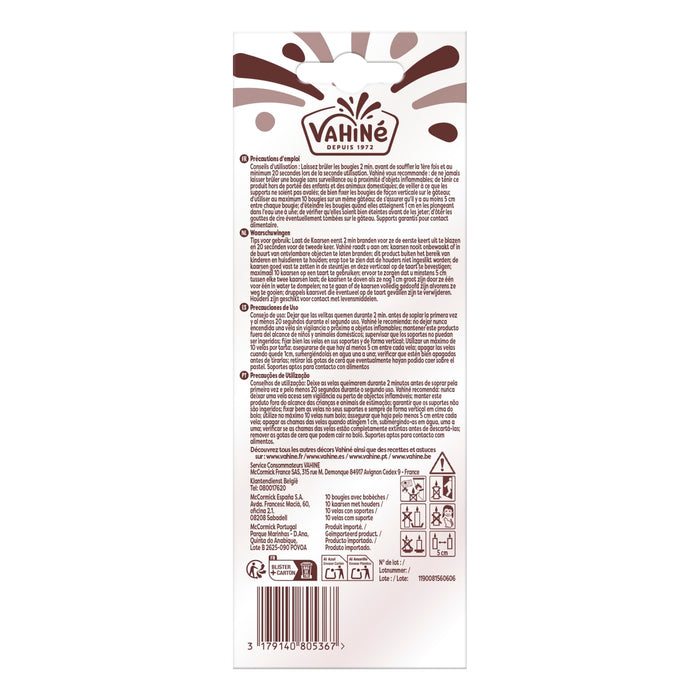 L'image montre le dos d'un emballage d'un produit Vaseline, contenant des informations sur le produit et des valeurs nutritionnelles.