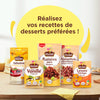 Une image prACsentant les ingrACdients pour desserts de la marque Alsa avec le texte RACalisez vos recettes de desserts prACfACrACes !