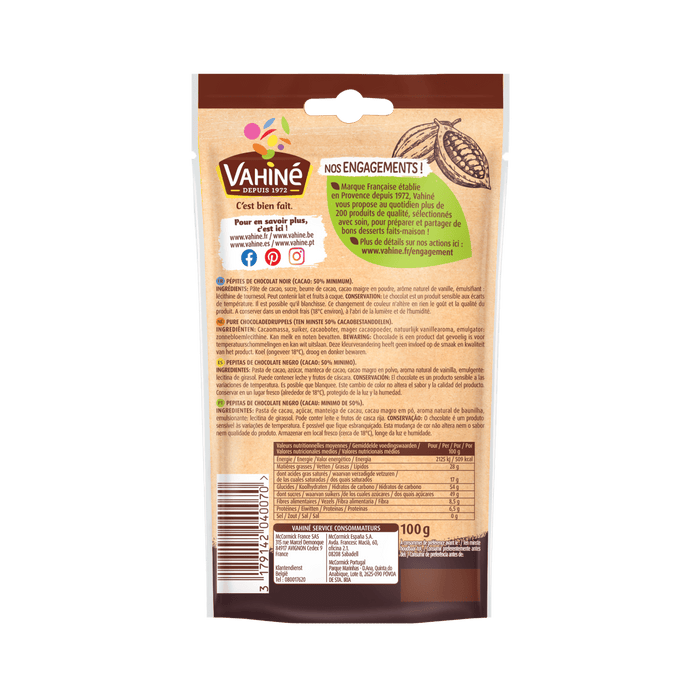Maxi Pépites Chocolat Noir