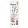 L'image montre le dos d'un emballage avec un diagramme de profil de saveur et des informations sur le produit.