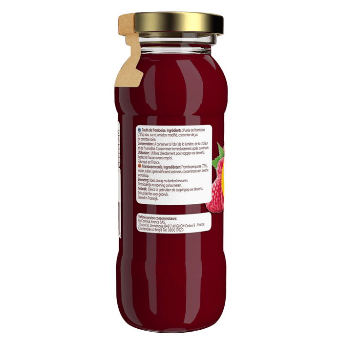Une bouteille de jus de betterave avec une ACtiquette nutritionnelle et un bouchon dorAC.