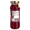 Une bouteille de jus de fruits avec une ACtiquette indiquant les informations nutritionnelles et un code-barres.