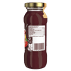 Une bouteille de jus de fruits avec une ACtiquette indiquant les informations nutritionnelles et un code-barres.