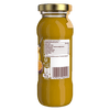 Une bouteille de jus de fruit de la passion avec une ACtiquette nutritionnelle et un code-barres.