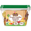 Un emballage de Wahid Fruits Confits Assortis, assortiment de fruits confits, est présenté.