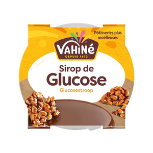 Un emballage de sirop de glucose de la marque VahinAC est prACsentAC.