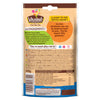 Dos du sachet de pépites de chocolat au lait Vahine présentant les valeurs nutritionnelles, les ingrédients et les engagements de la marque.