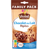 Un paquet de pépites de chocolat au lait Vahiné Family Pack est présenté.