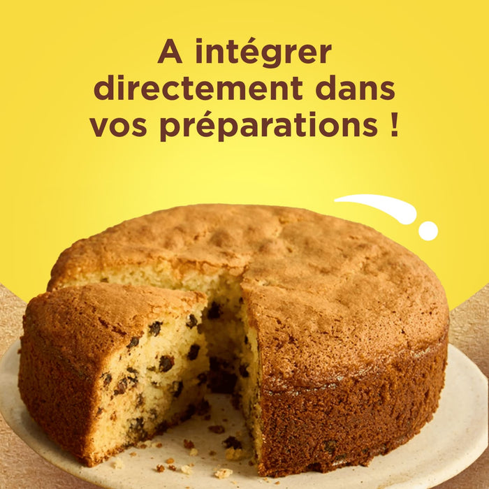 Un gâteau aux pépites de chocolat, à intégrer directement dans vos préparations !