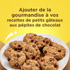 Des biscuits aux pépites de chocolat Nestlé sont présentés sur une assiette, vous invitant à ajouter de la gourmandise à vos recettes.