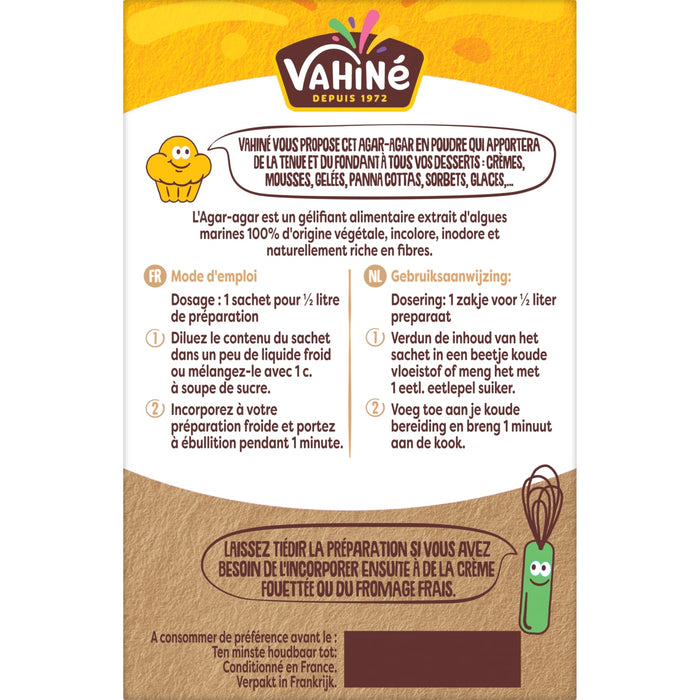 L'emballage du produit VahinAC fournit des instructions pour l'utilisation du produit.
