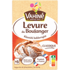 Un paquet de levure de boulanger Vahiné Levure du Boulanger est présenté.